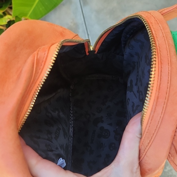 Loungefly Disney Halloween Pumpkin Mickey Backpack - Picture 7 of 12